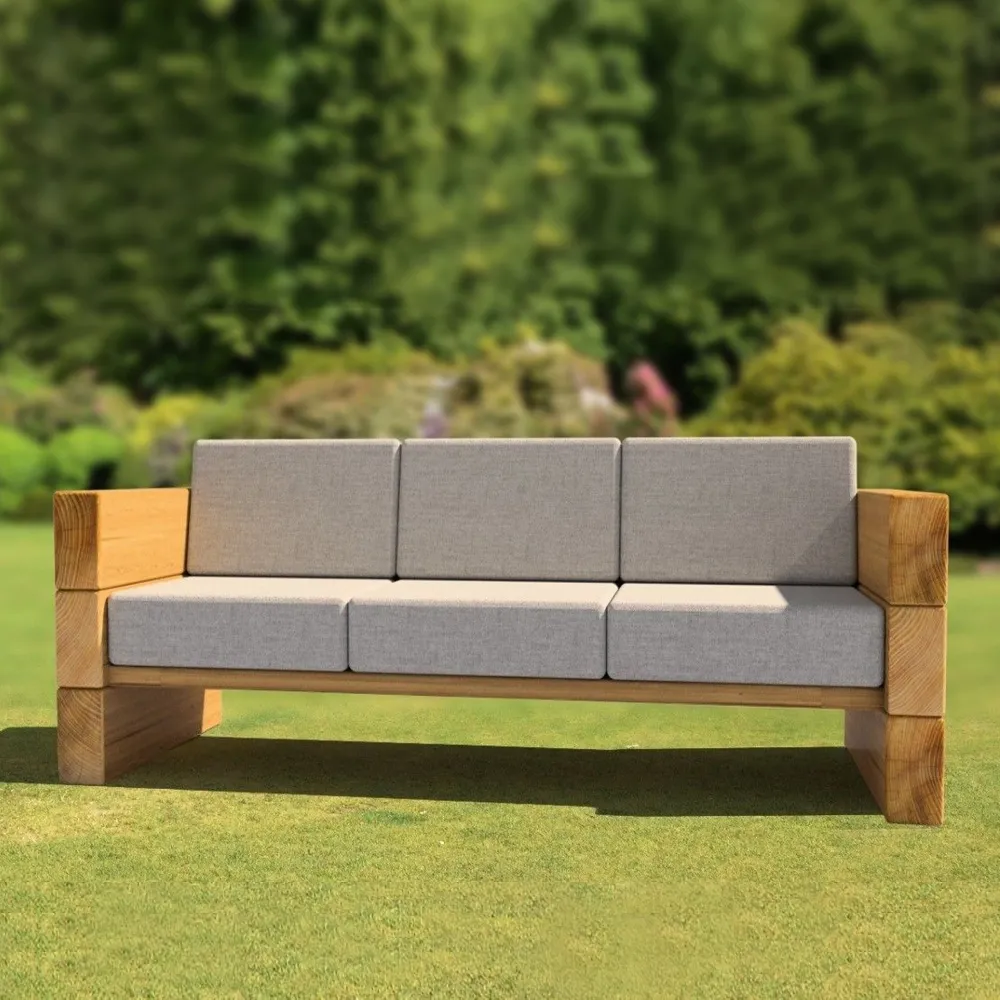 Set Eichenlounge Sitzgruppe Eiche Hell